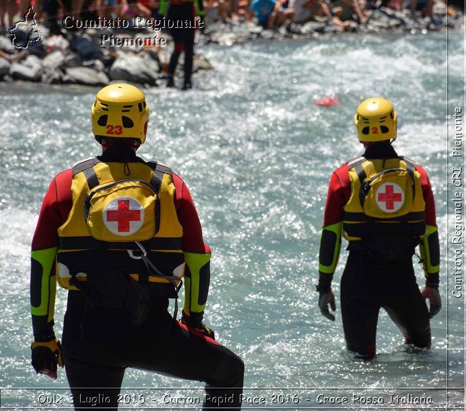 Oulx 3 Luglio 2016 - Carton Rapid Race 2016 - Croce Rossa Italiana- Comitato Regionale del Piemonte