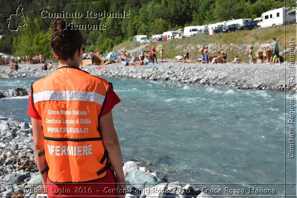 Oulx 3 Luglio 2016 - Carton Rapid Race 2016 - Croce Rossa Italiana- Comitato Regionale del Piemonte