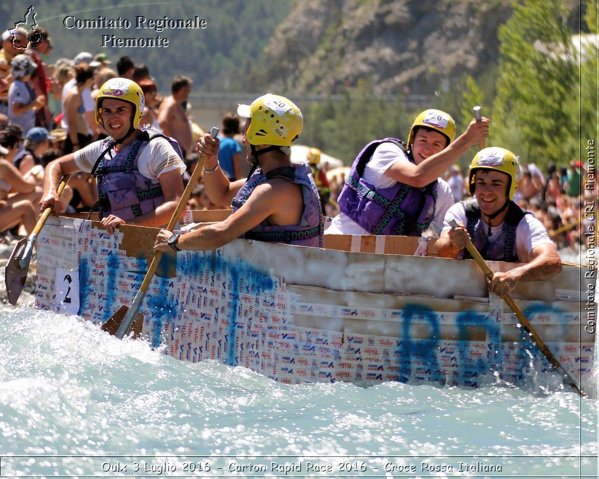 Oulx 3 Luglio 2016 - Carton Rapid Race 2016 - Croce Rossa Italiana- Comitato Regionale del Piemonte