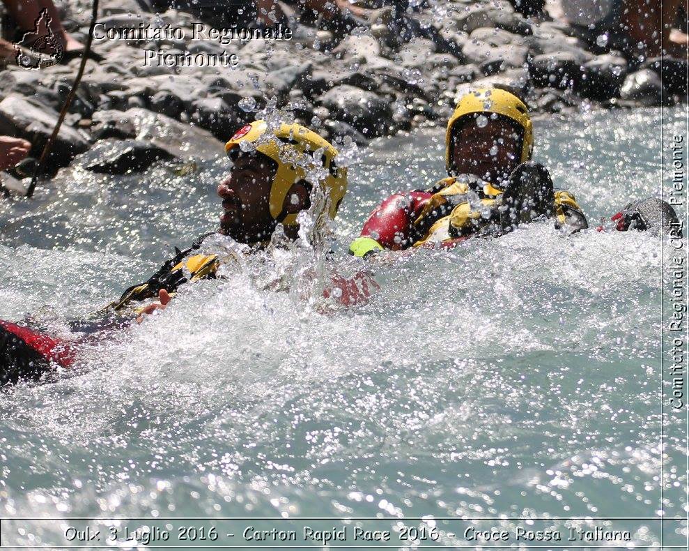 Oulx 3 Luglio 2016 - Carton Rapid Race 2016 - Croce Rossa Italiana- Comitato Regionale del Piemonte