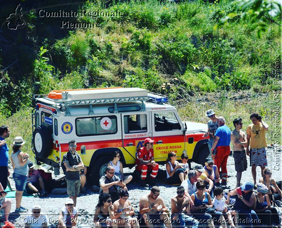 Oulx 3 Luglio 2016 - Carton Rapid Race 2016 - Croce Rossa Italiana- Comitato Regionale del Piemonte