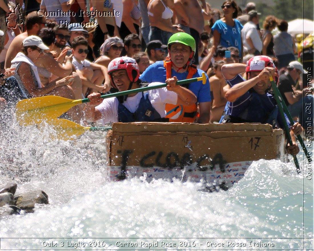 Oulx 3 Luglio 2016 - Carton Rapid Race 2016 - Croce Rossa Italiana- Comitato Regionale del Piemonte