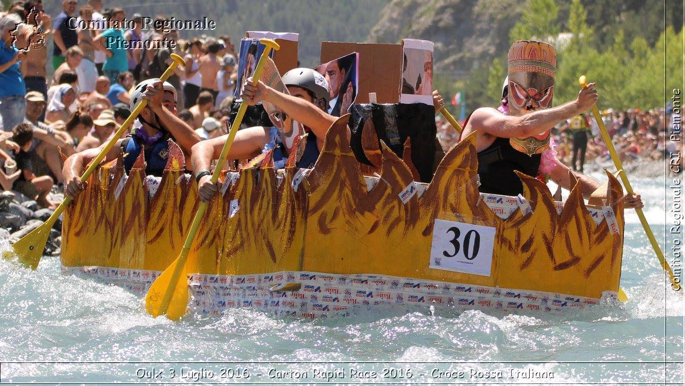 Oulx 3 Luglio 2016 - Carton Rapid Race 2016 - Croce Rossa Italiana- Comitato Regionale del Piemonte