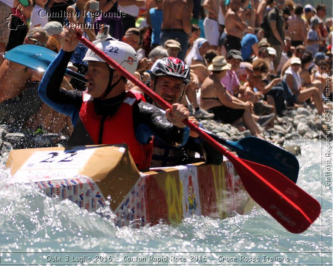 Oulx 3 Luglio 2016 - Carton Rapid Race 2016 - Croce Rossa Italiana- Comitato Regionale del Piemonte