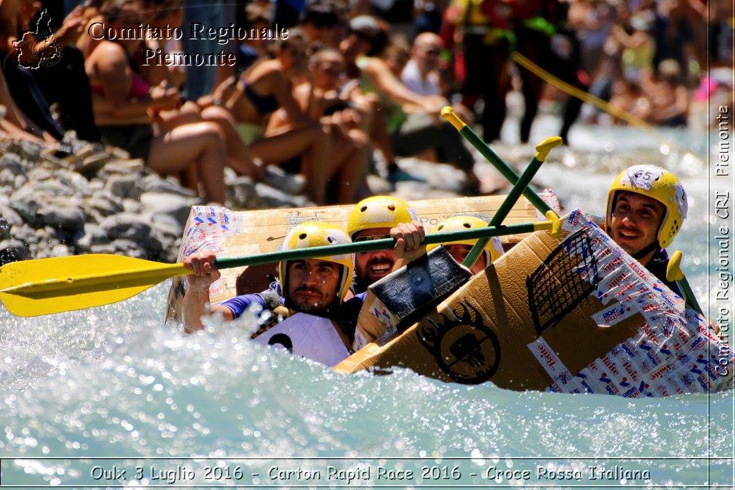 Oulx 3 Luglio 2016 - Carton Rapid Race 2016 - Croce Rossa Italiana- Comitato Regionale del Piemonte