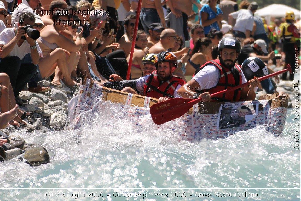 Oulx 3 Luglio 2016 - Carton Rapid Race 2016 - Croce Rossa Italiana- Comitato Regionale del Piemonte