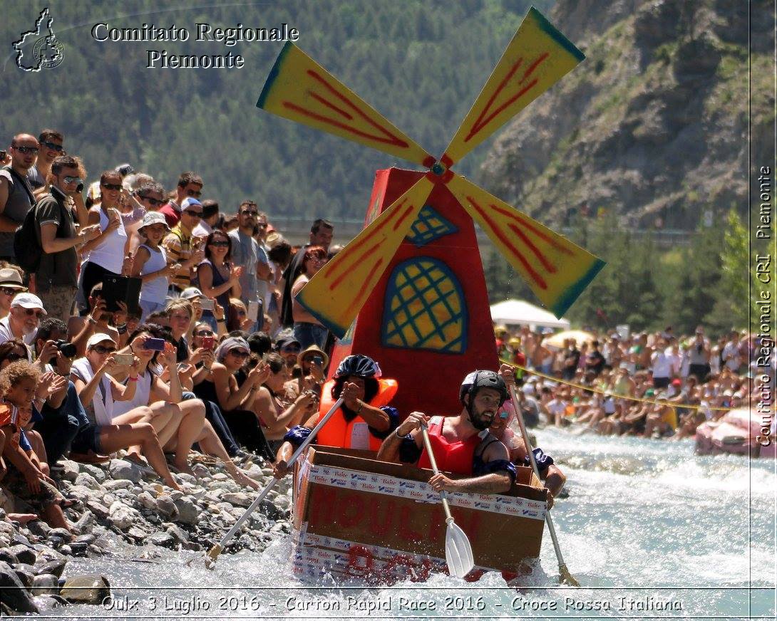 Oulx 3 Luglio 2016 - Carton Rapid Race 2016 - Croce Rossa Italiana- Comitato Regionale del Piemonte