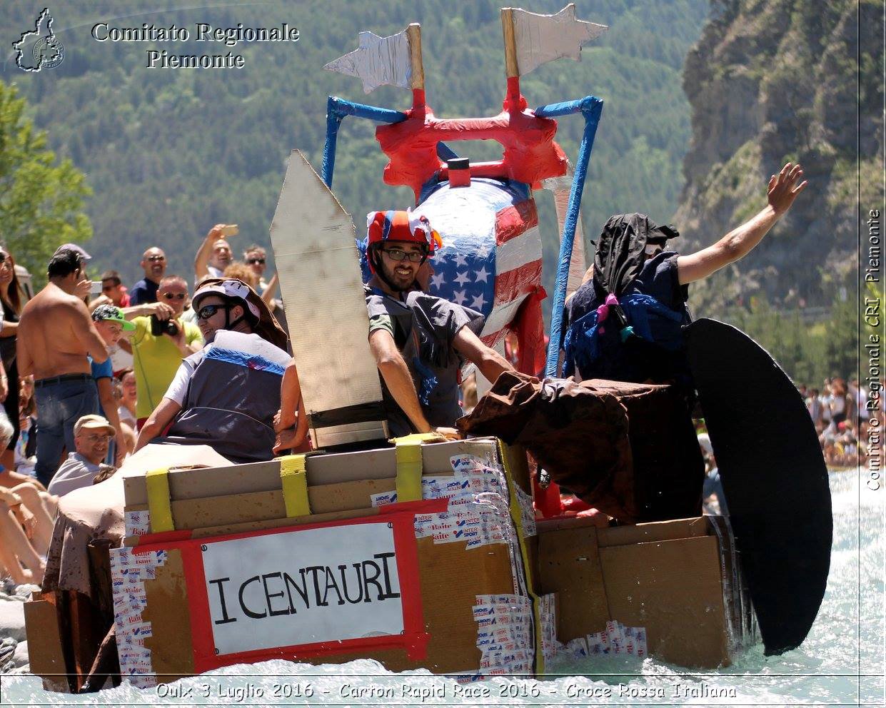 Oulx 3 Luglio 2016 - Carton Rapid Race 2016 - Croce Rossa Italiana- Comitato Regionale del Piemonte