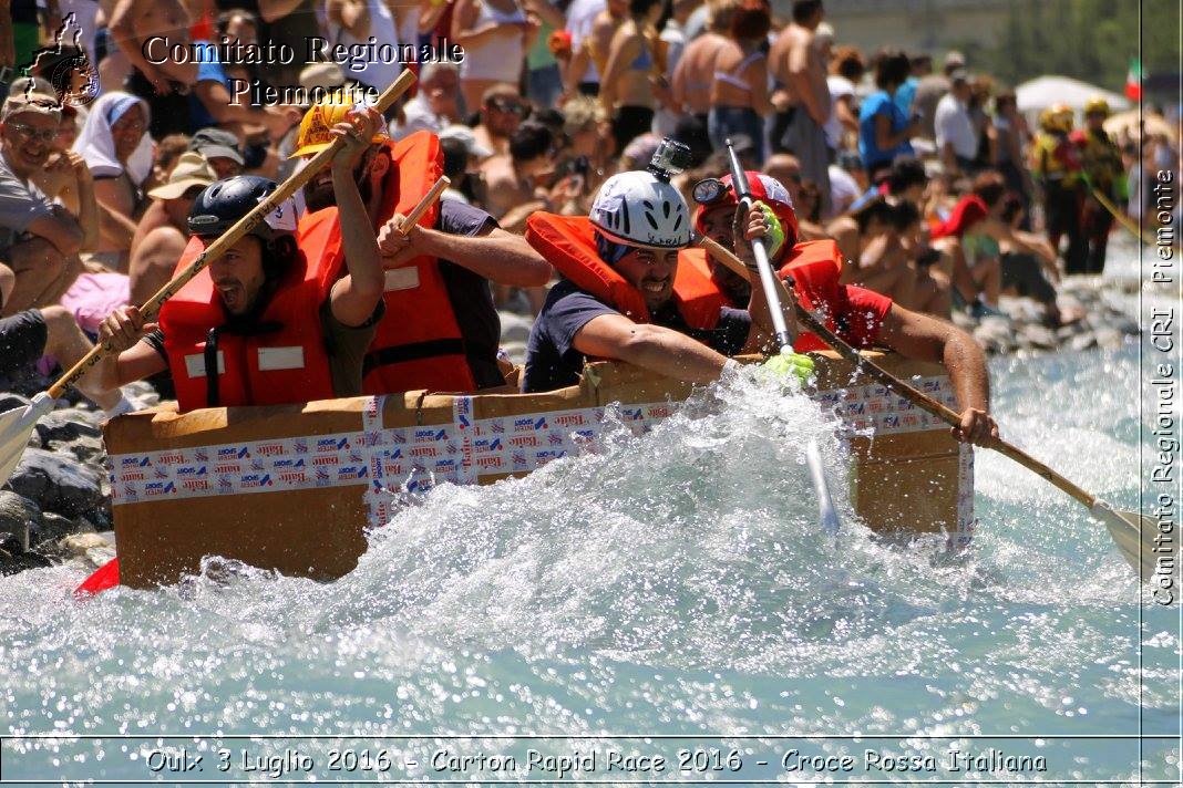 Oulx 3 Luglio 2016 - Carton Rapid Race 2016 - Croce Rossa Italiana- Comitato Regionale del Piemonte