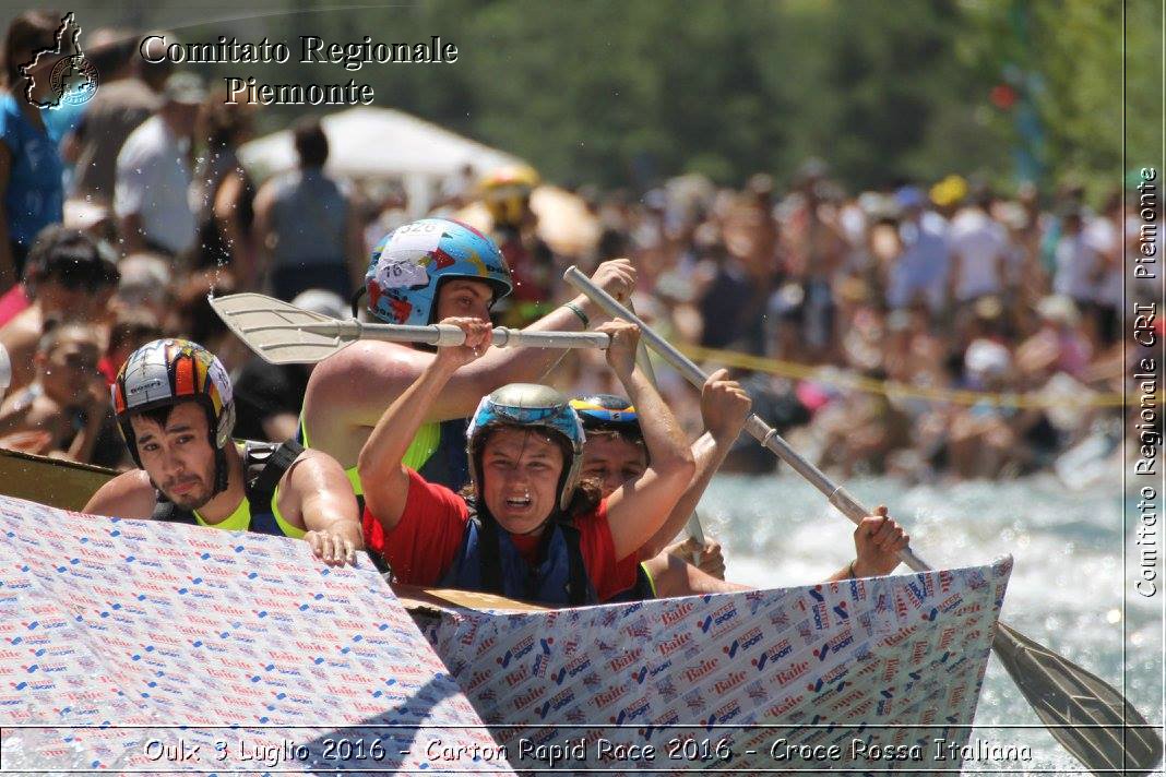 Oulx 3 Luglio 2016 - Carton Rapid Race 2016 - Croce Rossa Italiana- Comitato Regionale del Piemonte