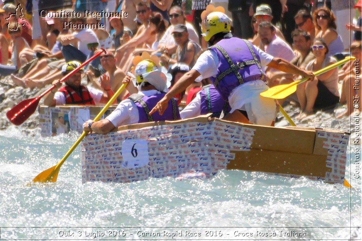 Oulx 3 Luglio 2016 - Carton Rapid Race 2016 - Croce Rossa Italiana- Comitato Regionale del Piemonte