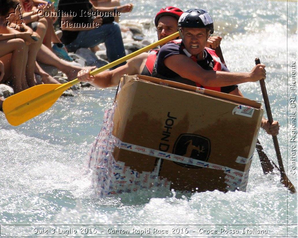 Oulx 3 Luglio 2016 - Carton Rapid Race 2016 - Croce Rossa Italiana- Comitato Regionale del Piemonte