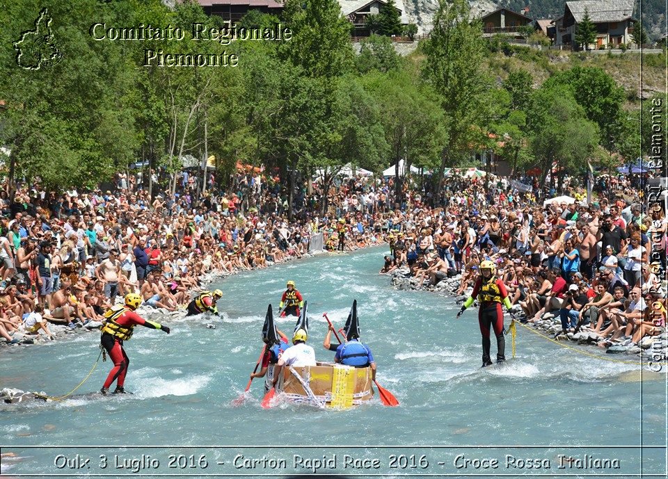 Oulx 3 Luglio 2016 - Carton Rapid Race 2016 - Croce Rossa Italiana- Comitato Regionale del Piemonte