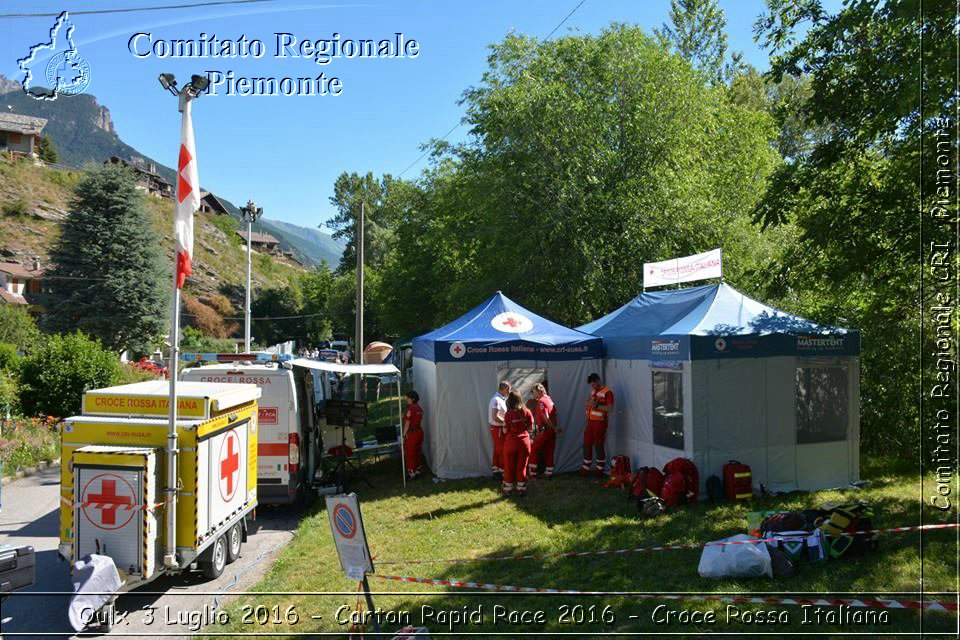 Oulx 3 Luglio 2016 - Carton Rapid Race 2016 - Croce Rossa Italiana- Comitato Regionale del Piemonte