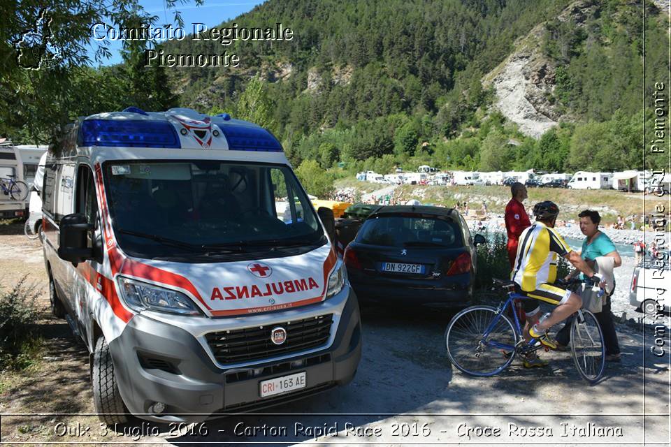 Oulx 3 Luglio 2016 - Carton Rapid Race 2016 - Croce Rossa Italiana- Comitato Regionale del Piemonte