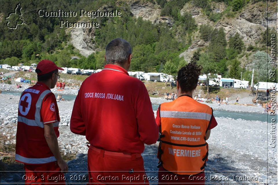 Oulx 3 Luglio 2016 - Carton Rapid Race 2016 - Croce Rossa Italiana- Comitato Regionale del Piemonte