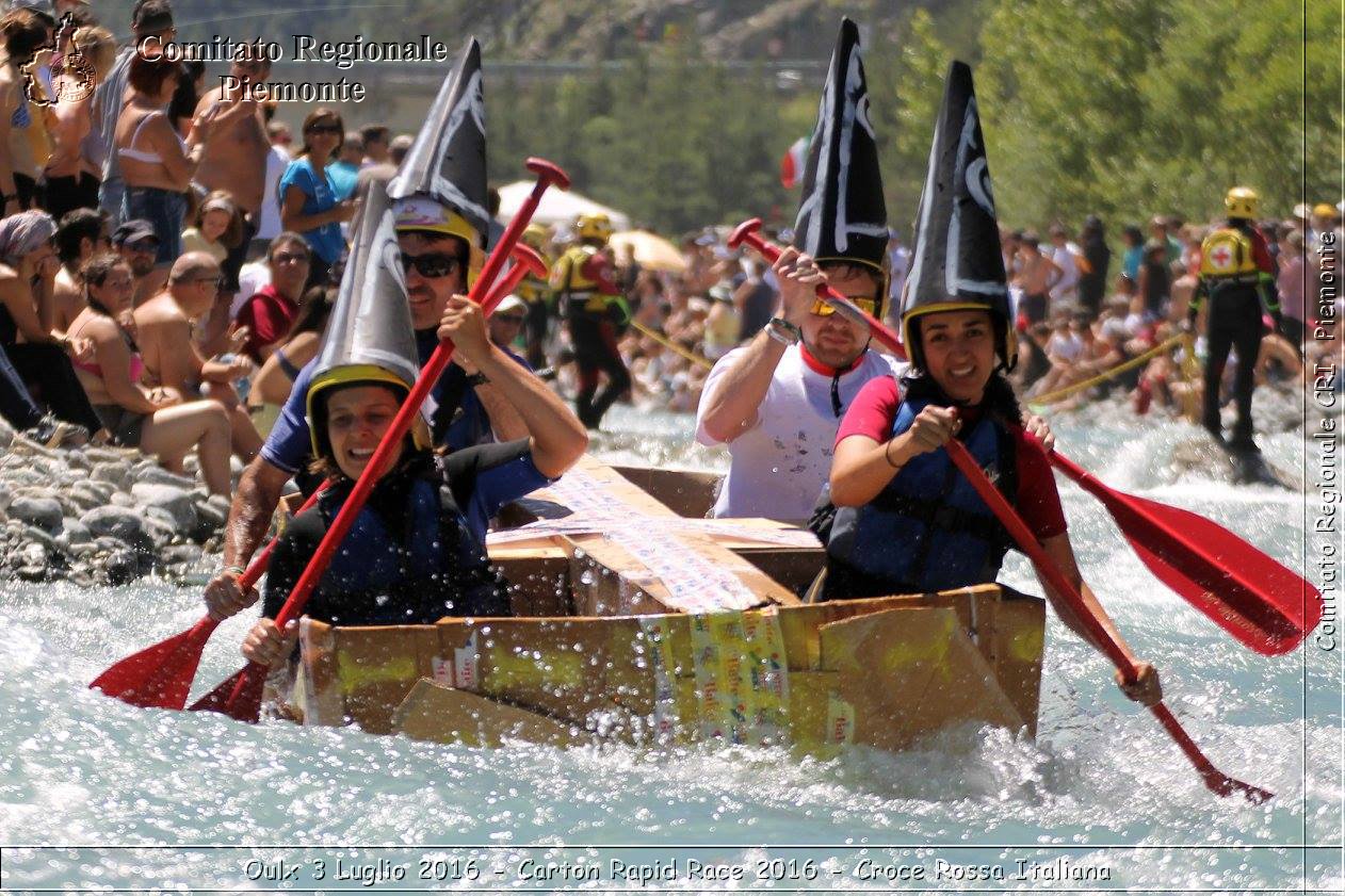 Oulx 3 Luglio 2016 - Carton Rapid Race 2016 - Croce Rossa Italiana- Comitato Regionale del Piemonte