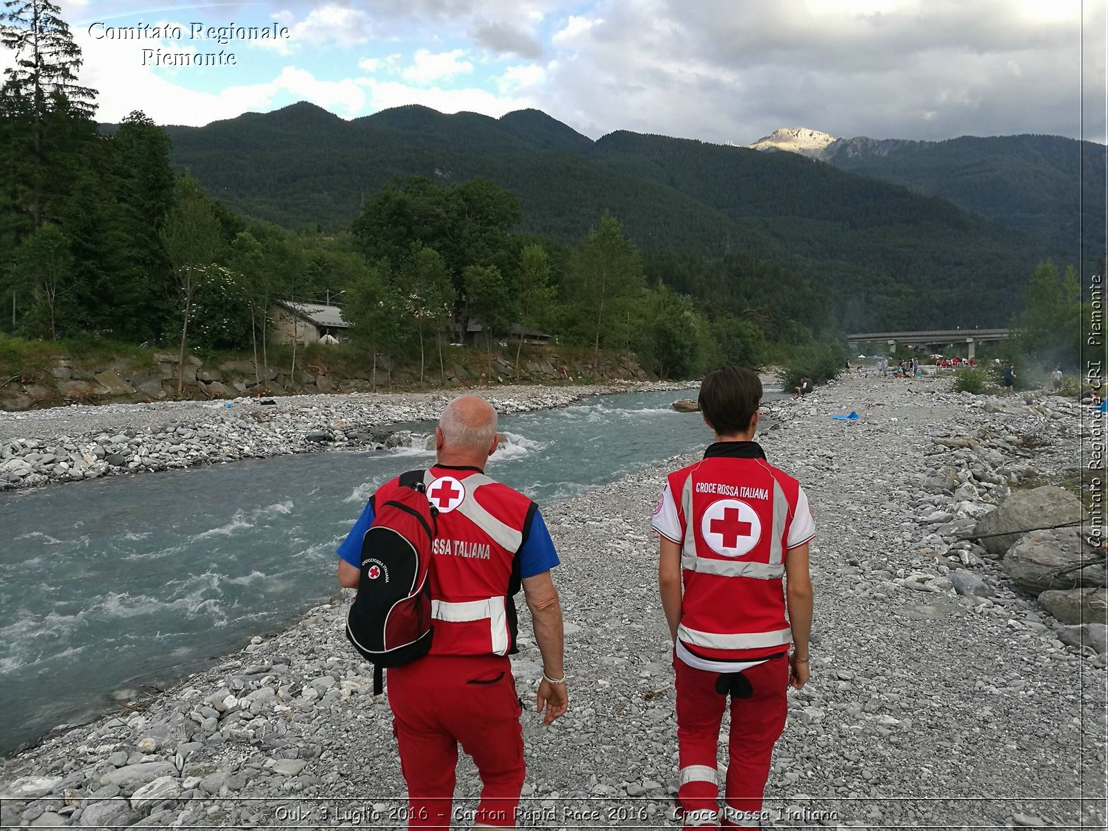 Oulx 3 Luglio 2016 - Carton Rapid Race 2016 - Croce Rossa Italiana- Comitato Regionale del Piemonte