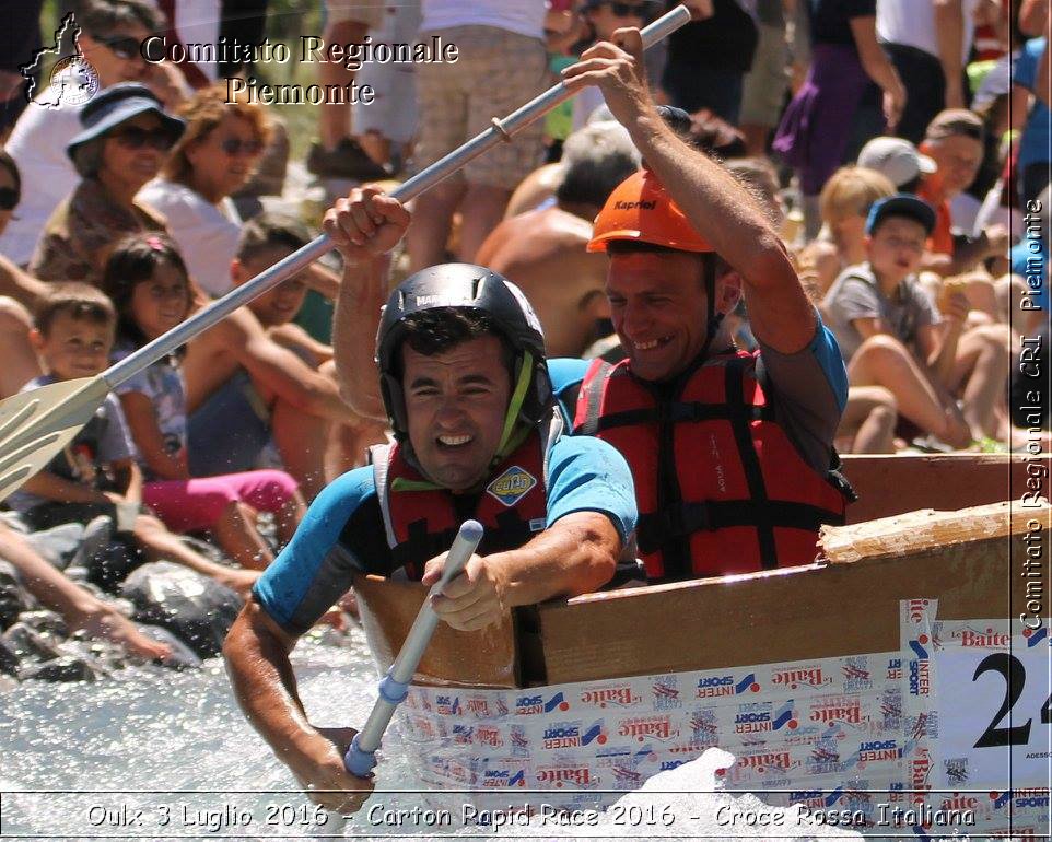 Oulx 3 Luglio 2016 - Carton Rapid Race 2016 - Croce Rossa Italiana- Comitato Regionale del Piemonte