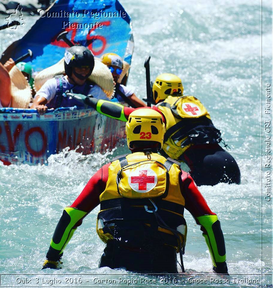 Oulx 3 Luglio 2016 - Carton Rapid Race 2016 - Croce Rossa Italiana- Comitato Regionale del Piemonte