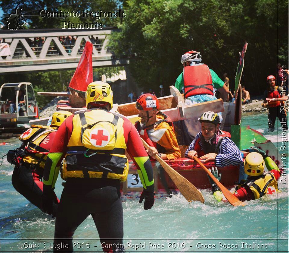 Oulx 3 Luglio 2016 - Carton Rapid Race 2016 - Croce Rossa Italiana- Comitato Regionale del Piemonte