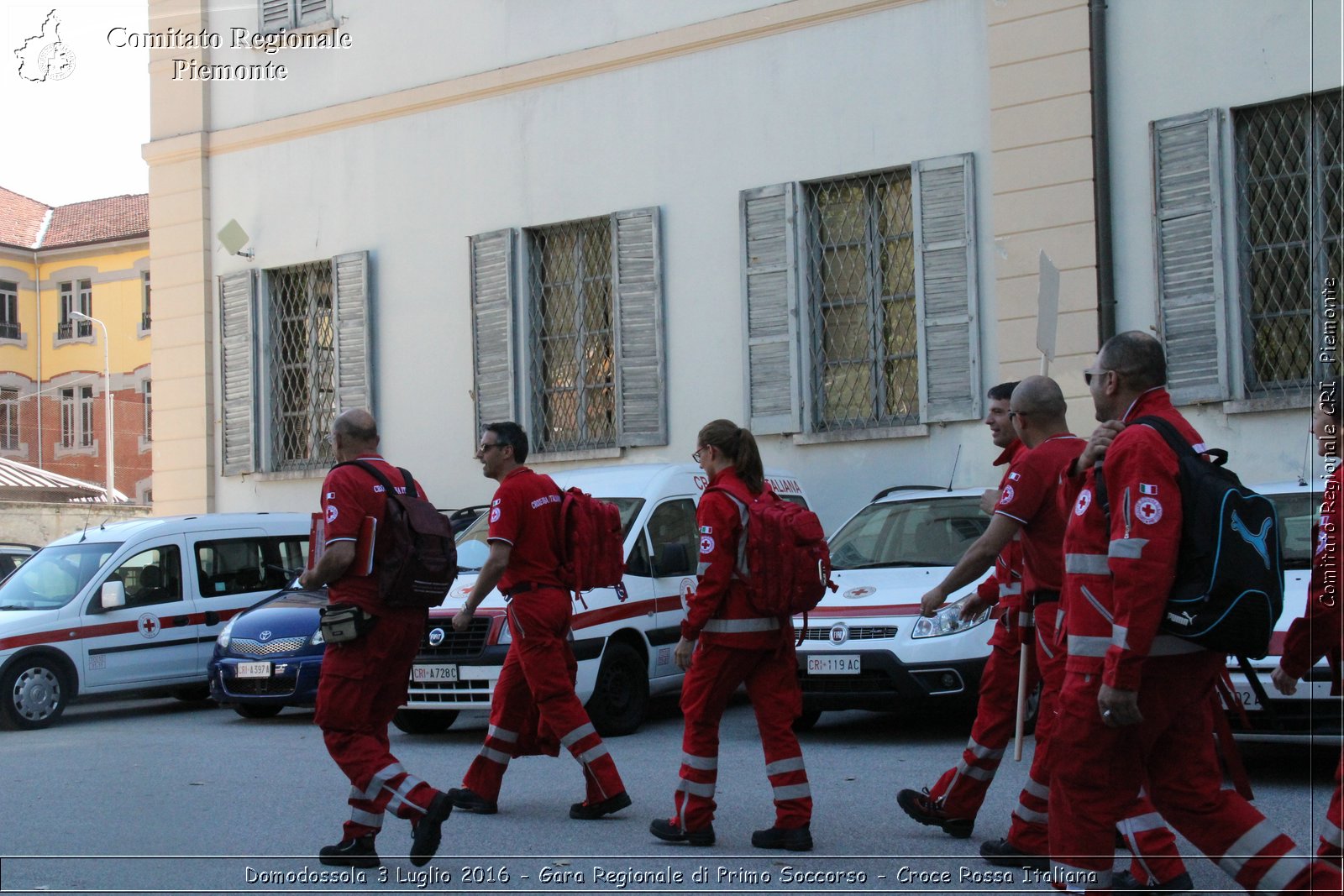 Domodossola 3 Luglio 2016 - Gara Regionale di Primo Soccorso - Croce Rossa Italiana- Comitato Regionale del Piemonte