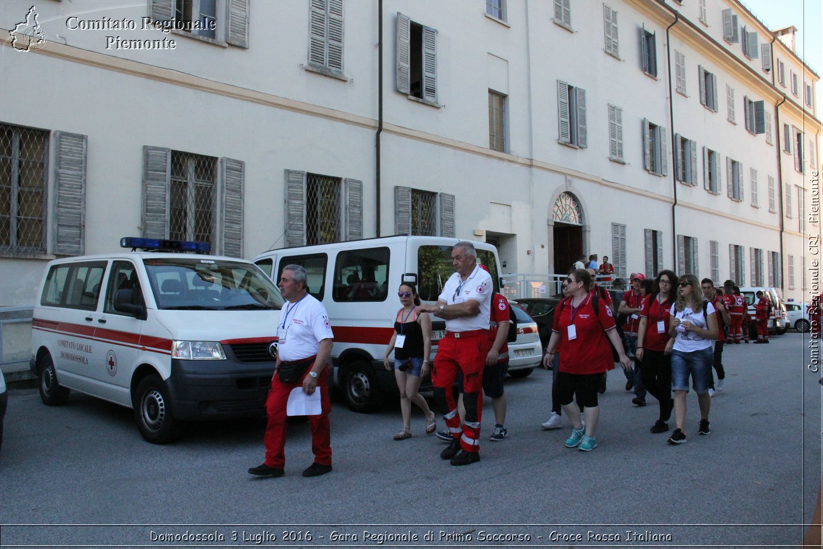 Domodossola 3 Luglio 2016 - Gara Regionale di Primo Soccorso - Croce Rossa Italiana- Comitato Regionale del Piemonte