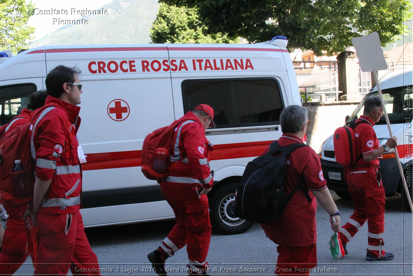 Domodossola 3 Luglio 2016 - Gara Regionale di Primo Soccorso - Croce Rossa Italiana- Comitato Regionale del Piemonte