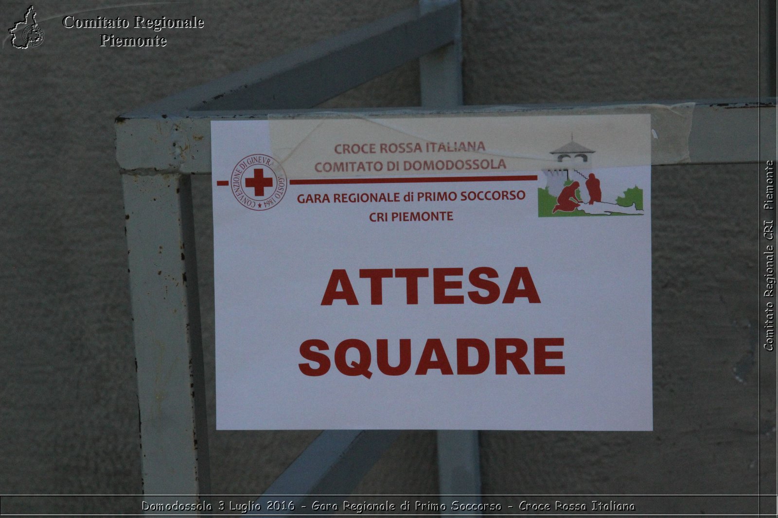 Domodossola 3 Luglio 2016 - Gara Regionale di Primo Soccorso - Croce Rossa Italiana- Comitato Regionale del Piemonte