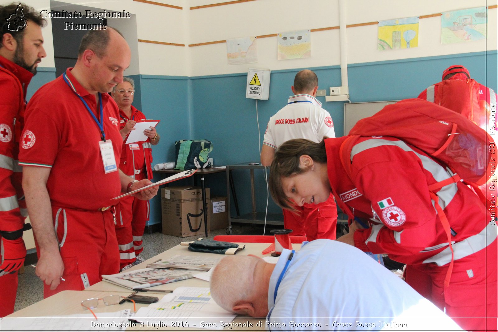 Domodossola 3 Luglio 2016 - Gara Regionale di Primo Soccorso - Croce Rossa Italiana- Comitato Regionale del Piemonte