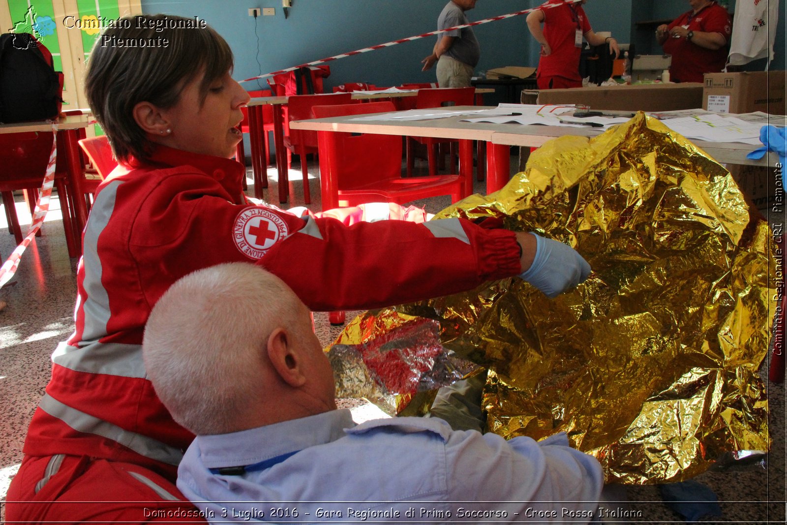 Domodossola 3 Luglio 2016 - Gara Regionale di Primo Soccorso - Croce Rossa Italiana- Comitato Regionale del Piemonte