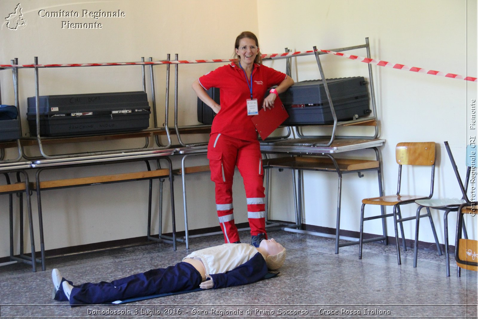 Domodossola 3 Luglio 2016 - Gara Regionale di Primo Soccorso - Croce Rossa Italiana- Comitato Regionale del Piemonte