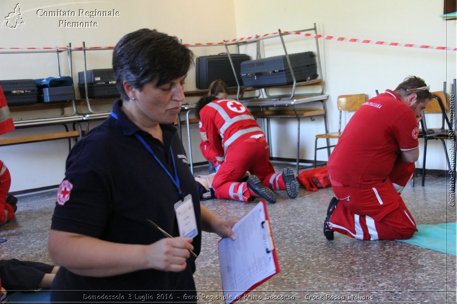 Domodossola 3 Luglio 2016 - Gara Regionale di Primo Soccorso - Croce Rossa Italiana- Comitato Regionale del Piemonte