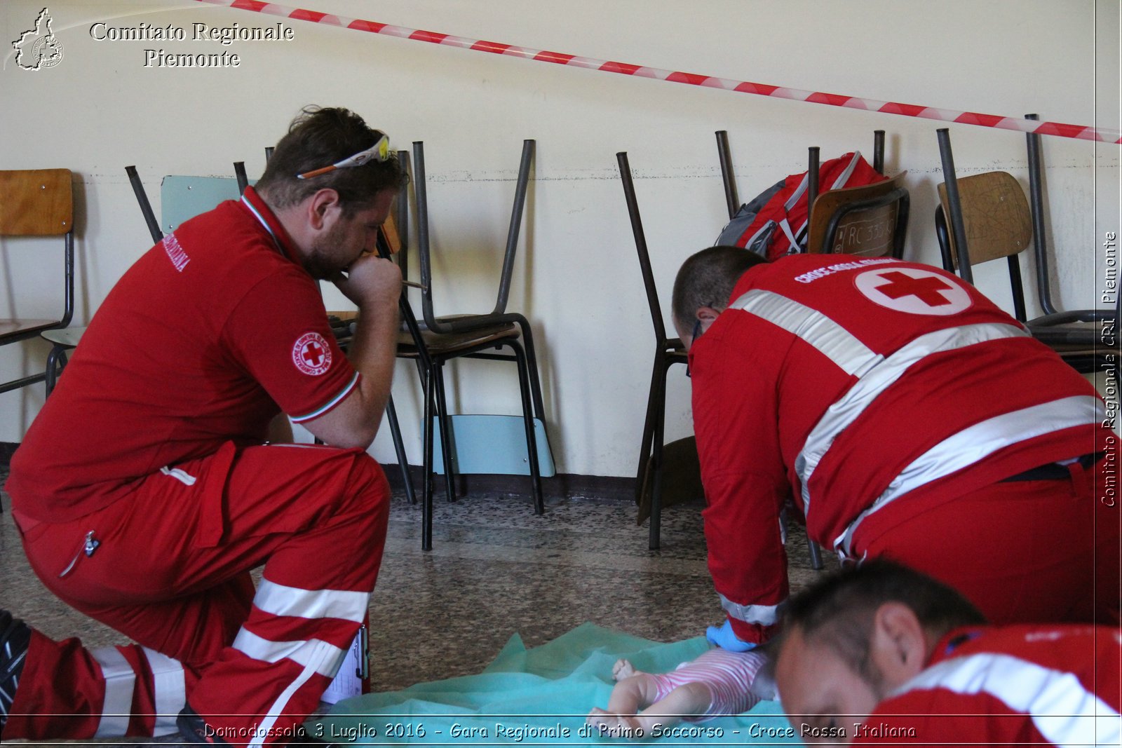 Domodossola 3 Luglio 2016 - Gara Regionale di Primo Soccorso - Croce Rossa Italiana- Comitato Regionale del Piemonte