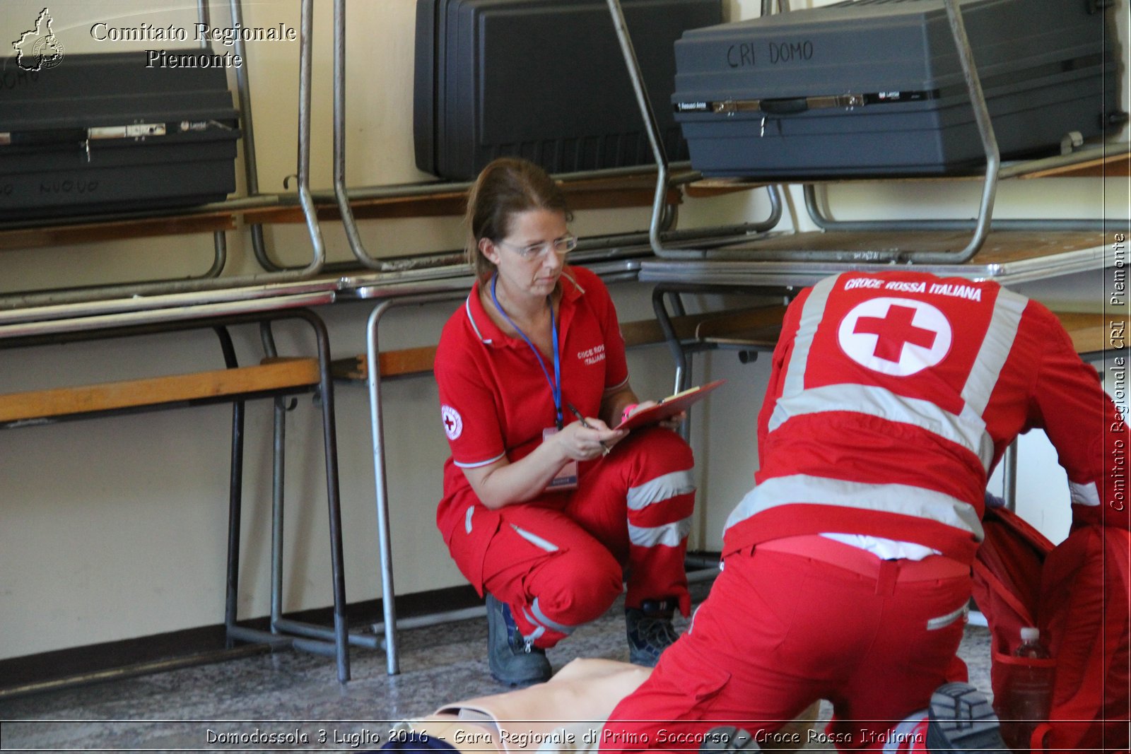 Domodossola 3 Luglio 2016 - Gara Regionale di Primo Soccorso - Croce Rossa Italiana- Comitato Regionale del Piemonte