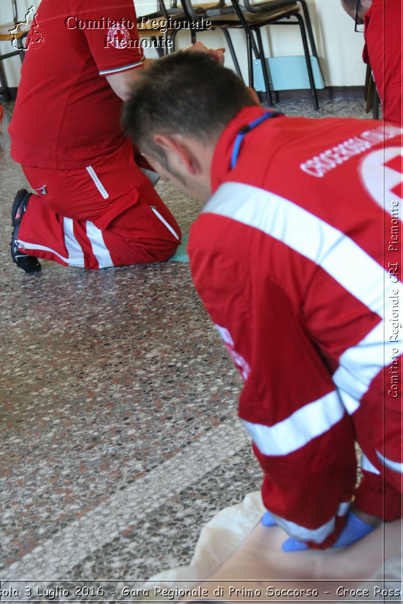 Domodossola 3 Luglio 2016 - Gara Regionale di Primo Soccorso - Croce Rossa Italiana- Comitato Regionale del Piemonte