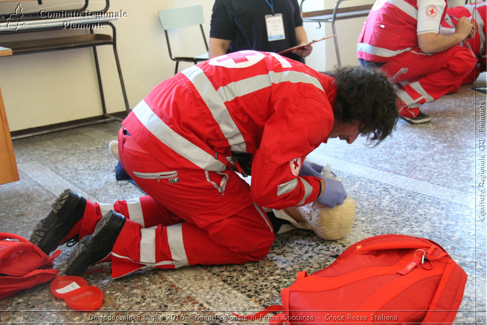 Domodossola 3 Luglio 2016 - Gara Regionale di Primo Soccorso - Croce Rossa Italiana- Comitato Regionale del Piemonte