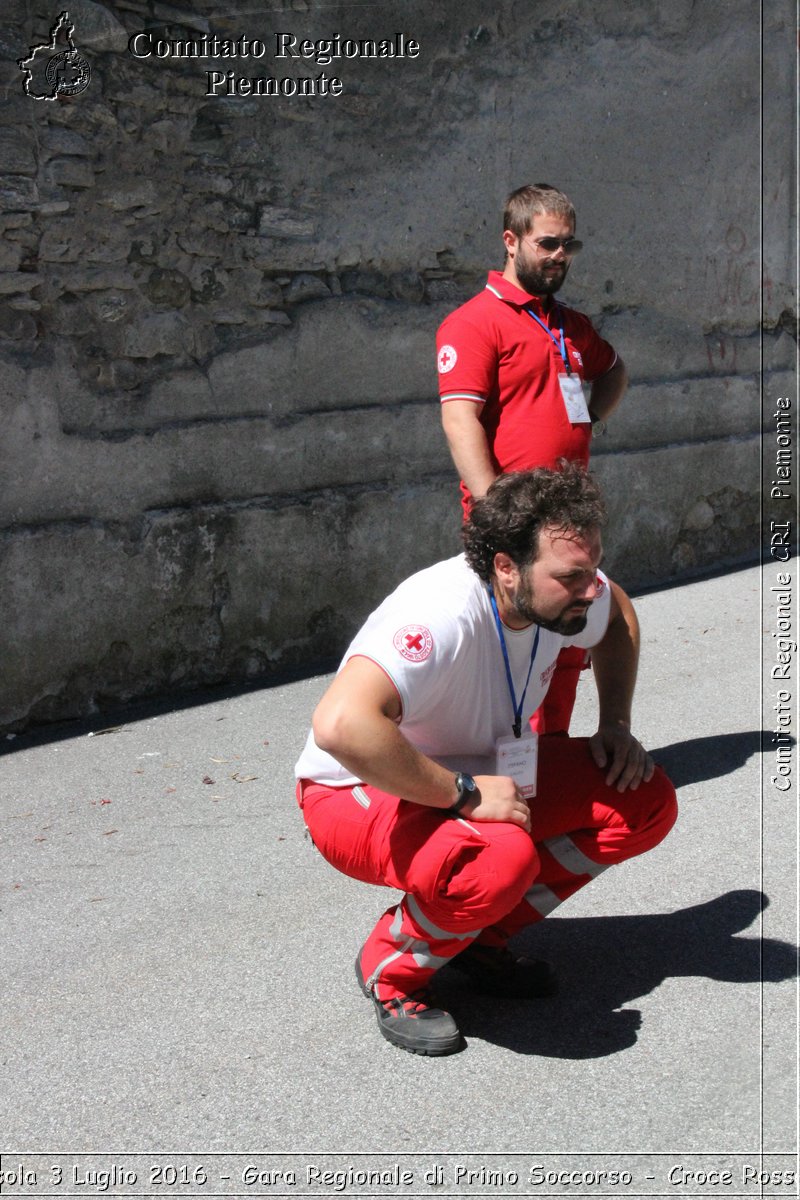 Domodossola 3 Luglio 2016 - Gara Regionale di Primo Soccorso - Croce Rossa Italiana- Comitato Regionale del Piemonte