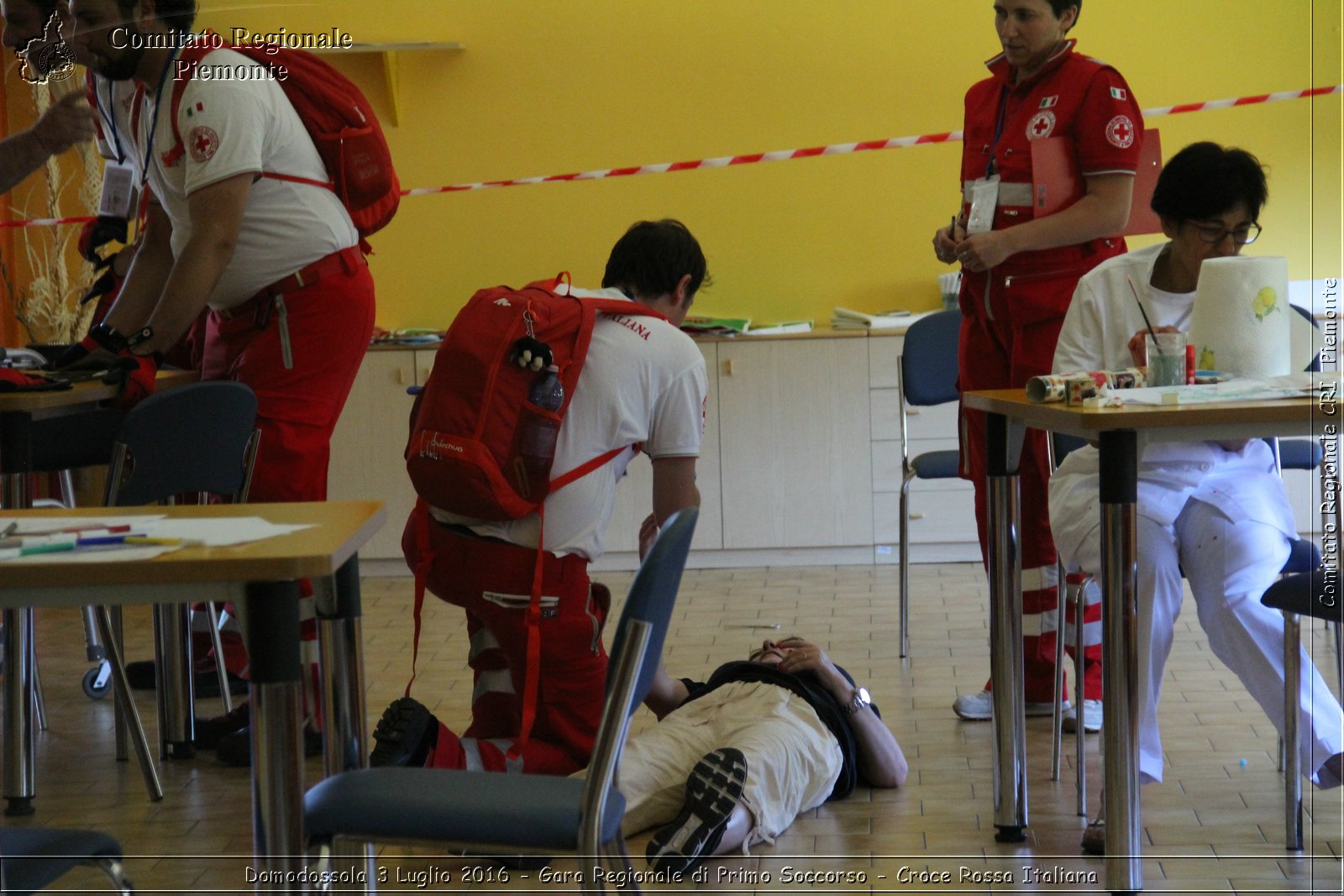 Domodossola 3 Luglio 2016 - Gara Regionale di Primo Soccorso - Croce Rossa Italiana- Comitato Regionale del Piemonte