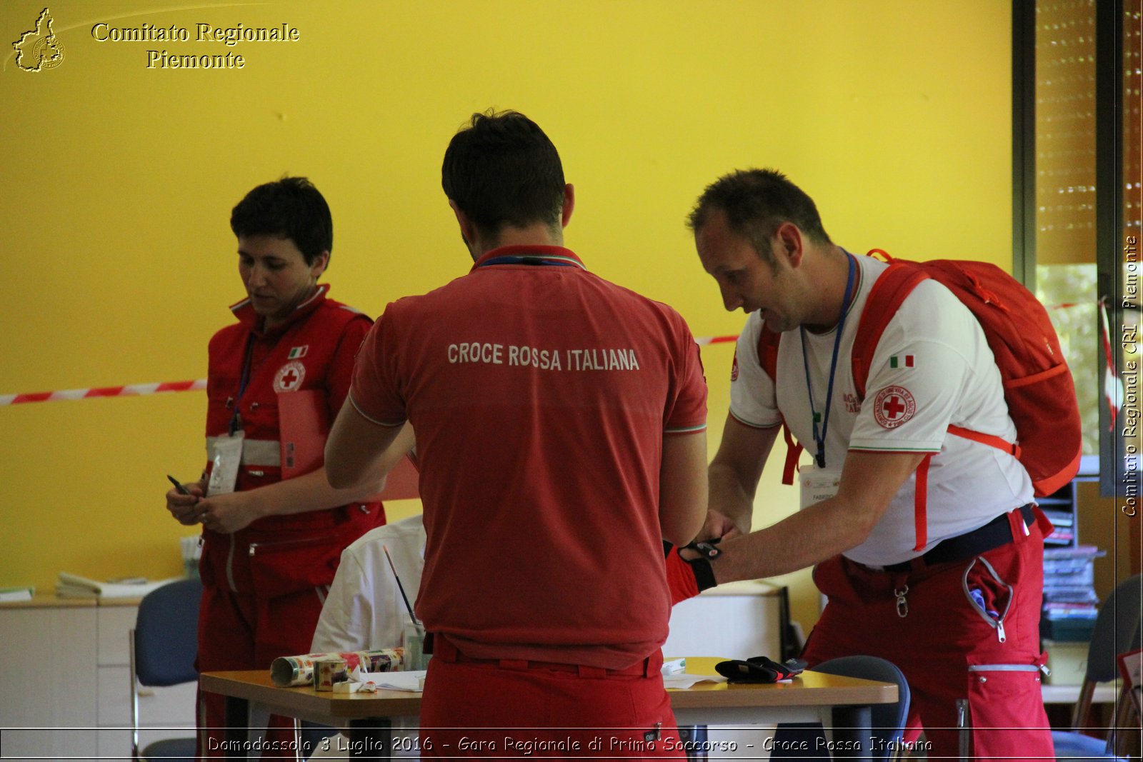 Domodossola 3 Luglio 2016 - Gara Regionale di Primo Soccorso - Croce Rossa Italiana- Comitato Regionale del Piemonte