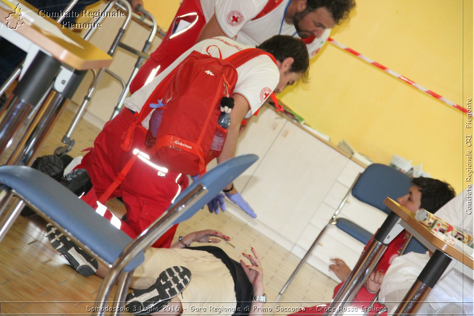 Domodossola 3 Luglio 2016 - Gara Regionale di Primo Soccorso - Croce Rossa Italiana- Comitato Regionale del Piemonte