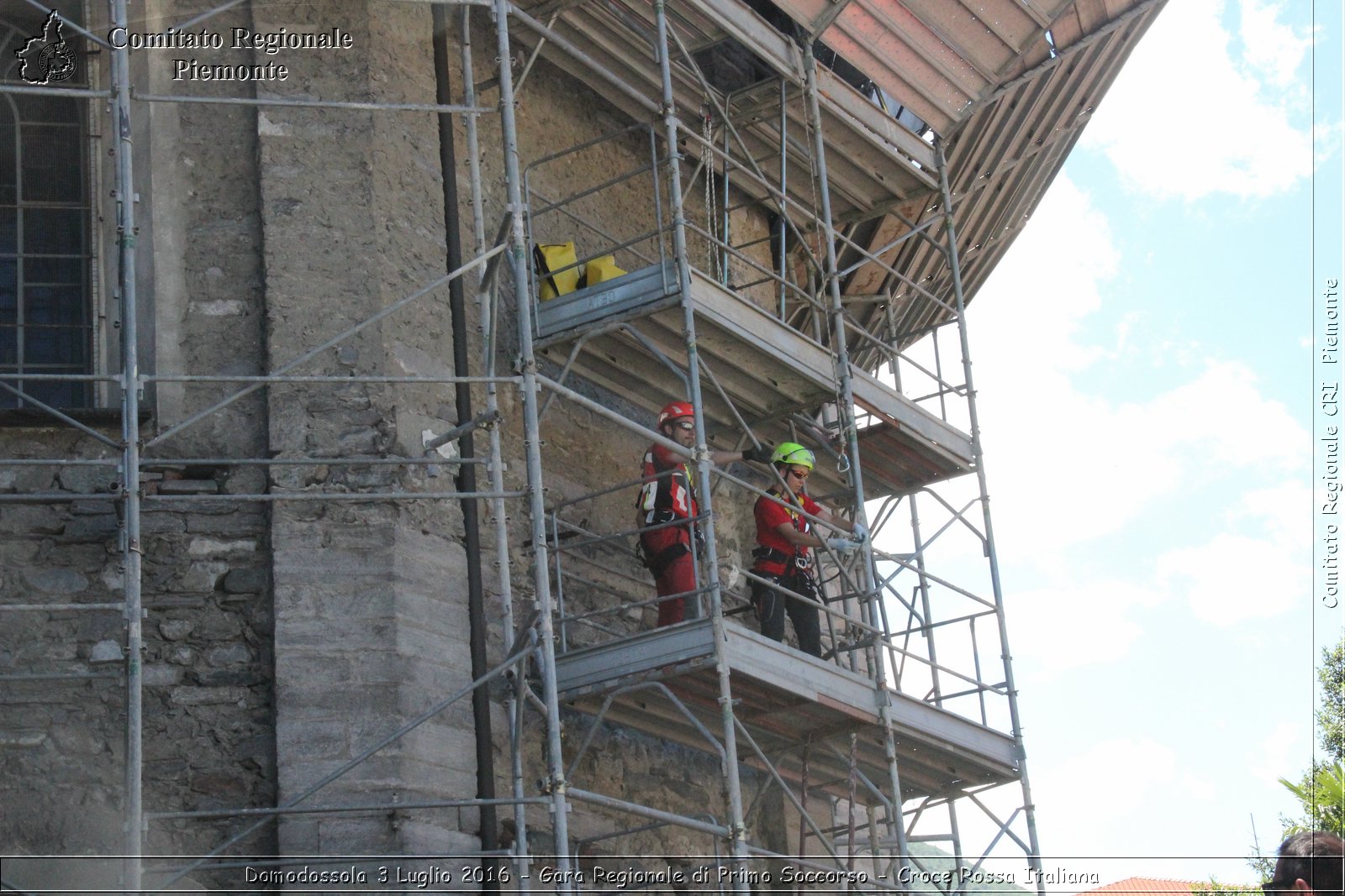 Domodossola 3 Luglio 2016 - Gara Regionale di Primo Soccorso - Croce Rossa Italiana- Comitato Regionale del Piemonte