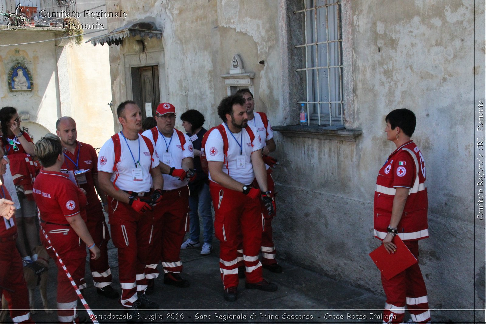 Domodossola 3 Luglio 2016 - Gara Regionale di Primo Soccorso - Croce Rossa Italiana- Comitato Regionale del Piemonte