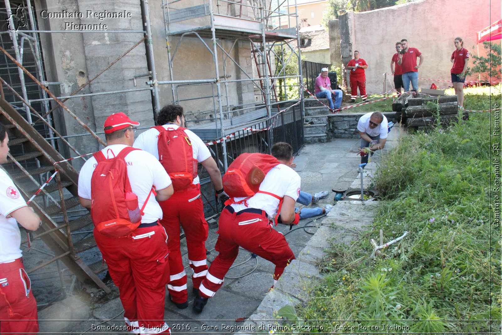 Domodossola 3 Luglio 2016 - Gara Regionale di Primo Soccorso - Croce Rossa Italiana- Comitato Regionale del Piemonte