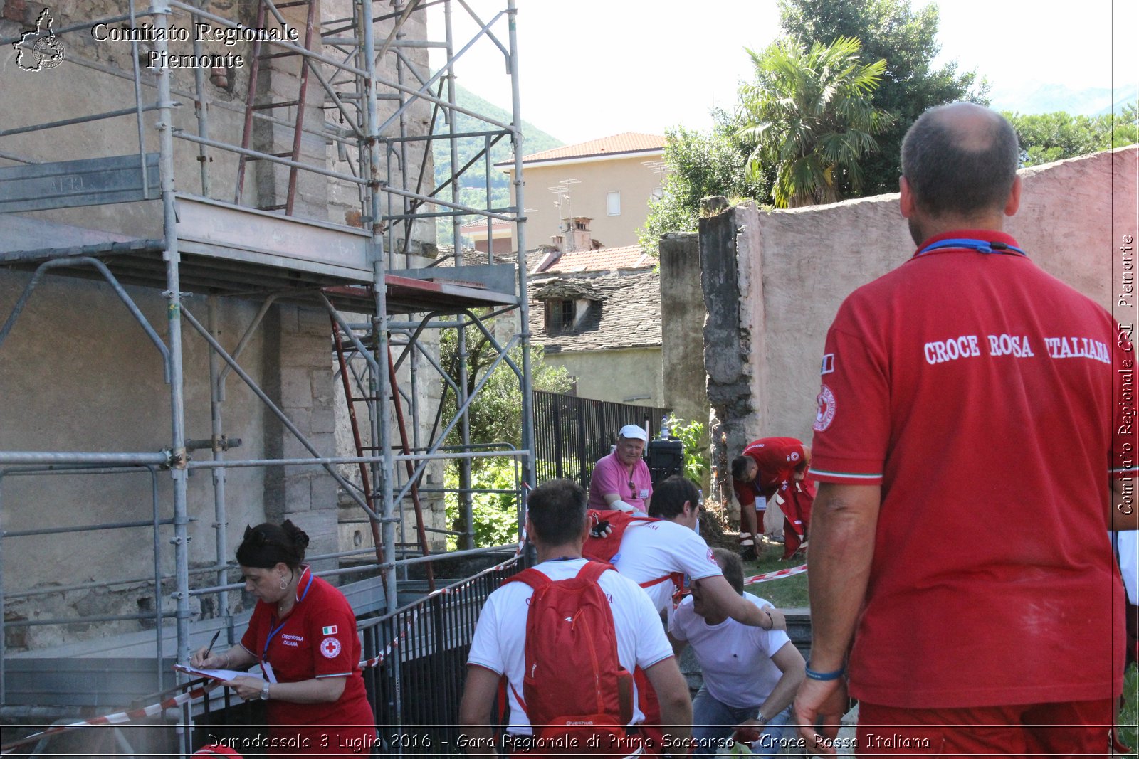 Domodossola 3 Luglio 2016 - Gara Regionale di Primo Soccorso - Croce Rossa Italiana- Comitato Regionale del Piemonte