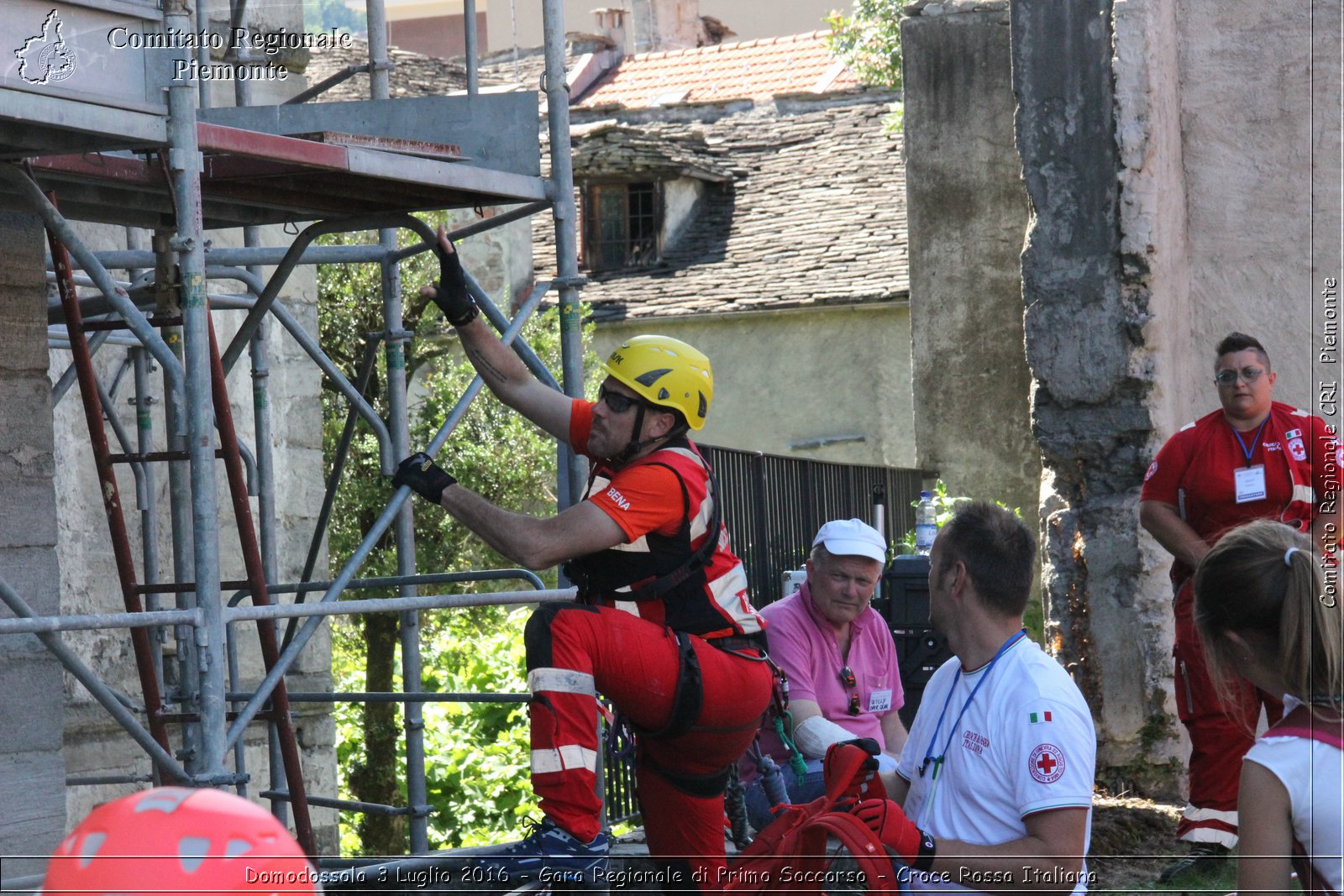 Domodossola 3 Luglio 2016 - Gara Regionale di Primo Soccorso - Croce Rossa Italiana- Comitato Regionale del Piemonte