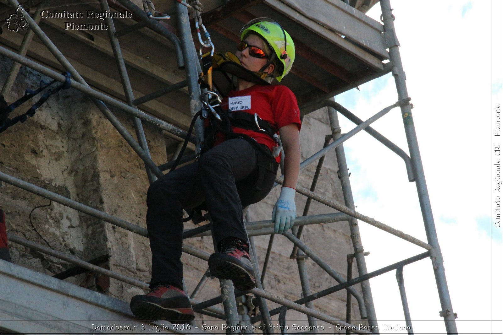 Domodossola 3 Luglio 2016 - Gara Regionale di Primo Soccorso - Croce Rossa Italiana- Comitato Regionale del Piemonte