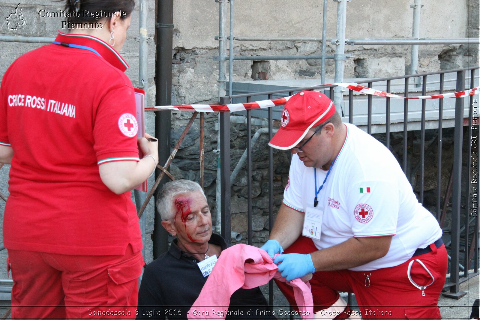 Domodossola 3 Luglio 2016 - Gara Regionale di Primo Soccorso - Croce Rossa Italiana- Comitato Regionale del Piemonte