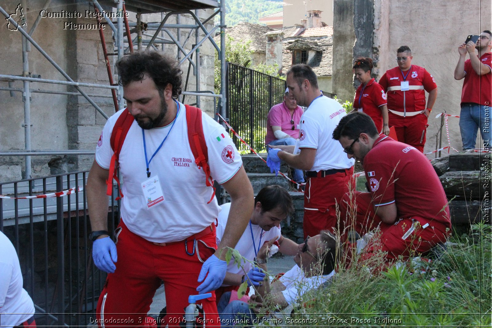 Domodossola 3 Luglio 2016 - Gara Regionale di Primo Soccorso - Croce Rossa Italiana- Comitato Regionale del Piemonte