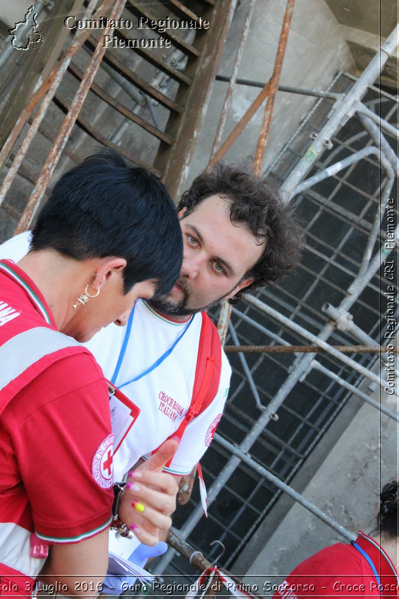 Domodossola 3 Luglio 2016 - Gara Regionale di Primo Soccorso - Croce Rossa Italiana- Comitato Regionale del Piemonte